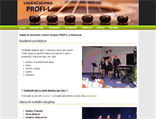 Tablet Screenshot of profi-l.cz